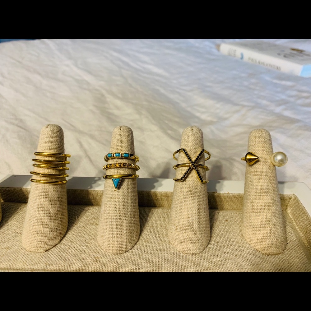 Stella and dot Gold maylee ring